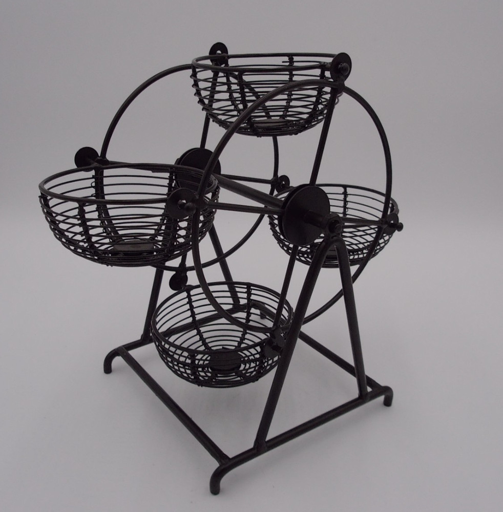 Wire Basket Carousel