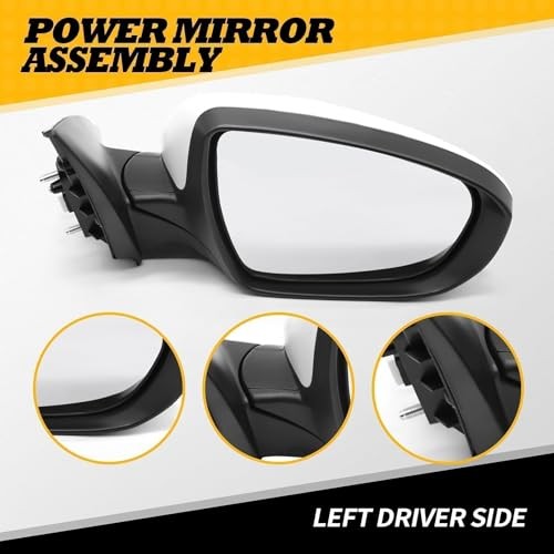 Passenger Side Mirror Assembly Compatible with 2011-2013 Optima Turn Signal