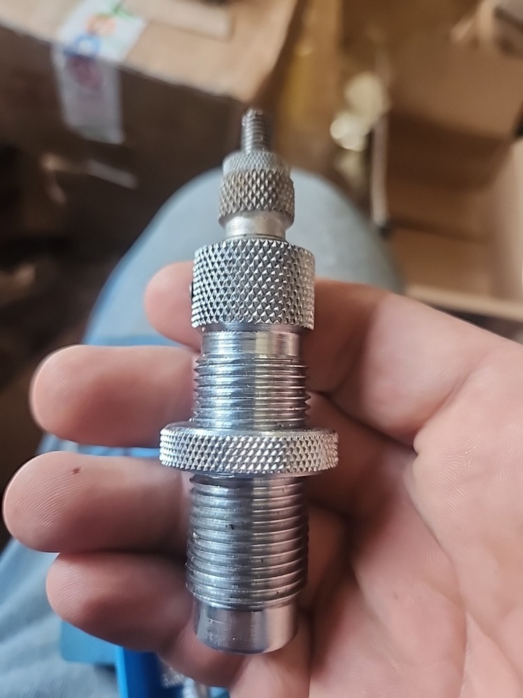 Pacific Chrome Plated Dies 300 Savage FL Die Needs Decapping Pin