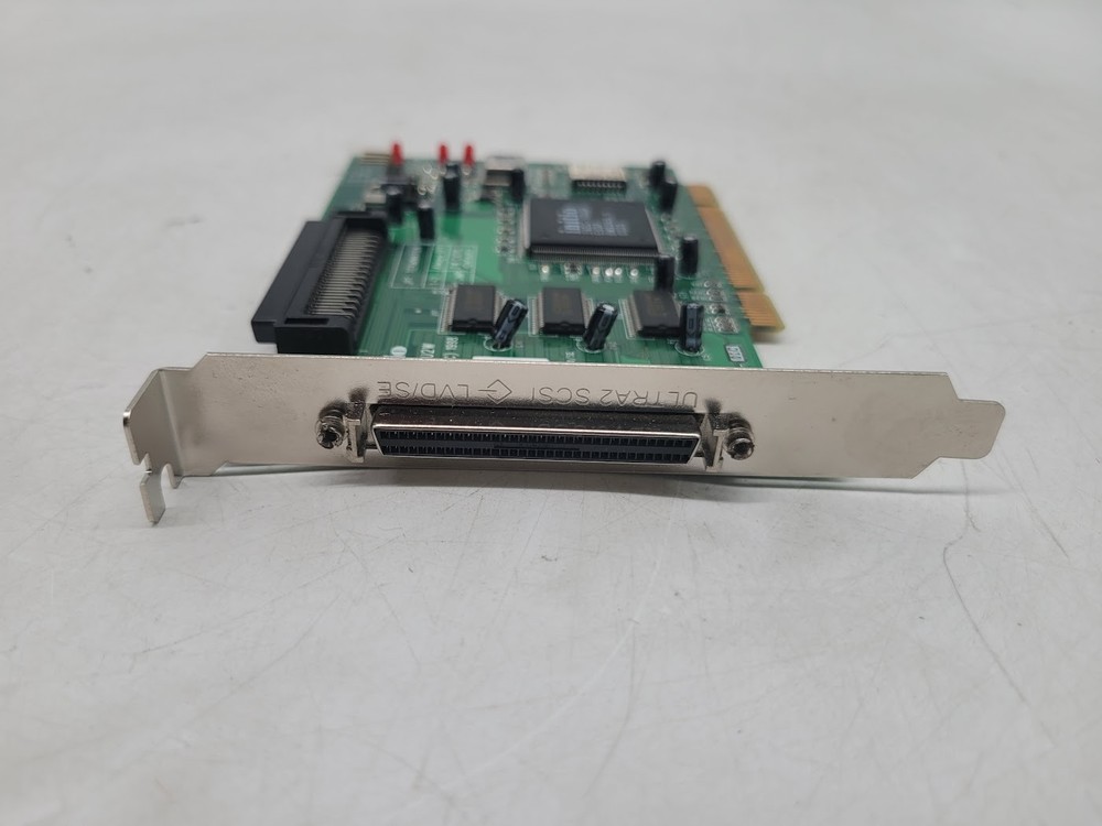 Initio INI-A100U2W SCSI Controller PCI Pre-Owned