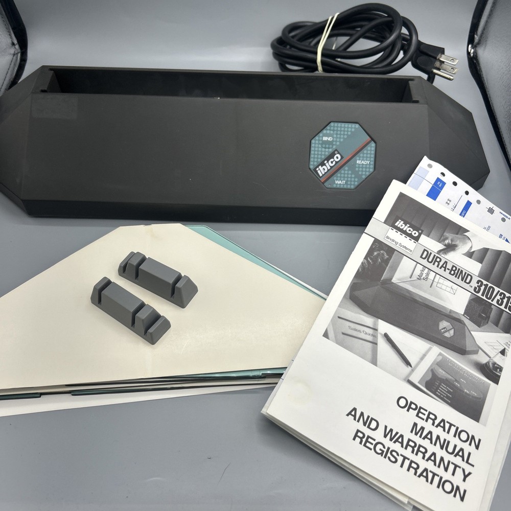 Ibico Dura-Bind 315E Desktop Thermal Binding System