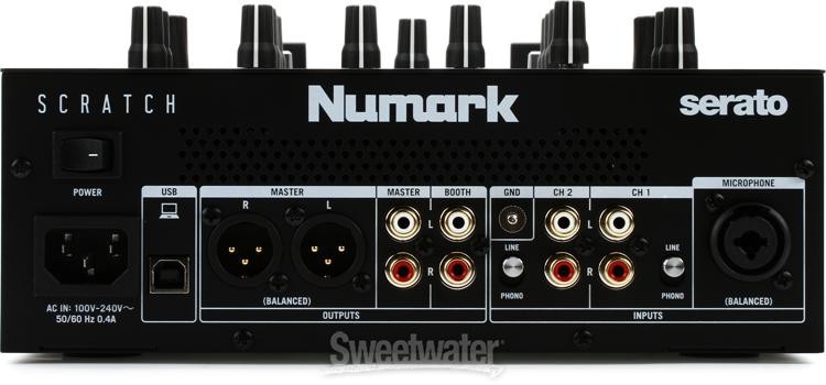 Numark Scratch 2-channel Scratch Mixer for Serato DJ Pro