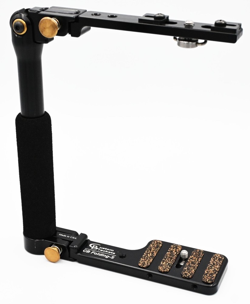 Custom Brackets CB Folding-S Camera Flash Bracket