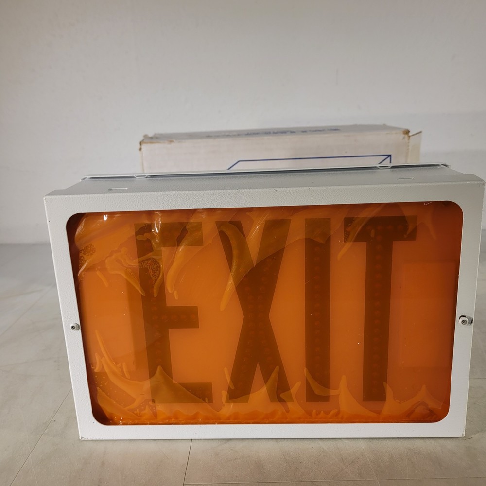 Exitronix 603/WB/A2/FB/TF/WH LED Exit Sign Suitable For Damp Locations