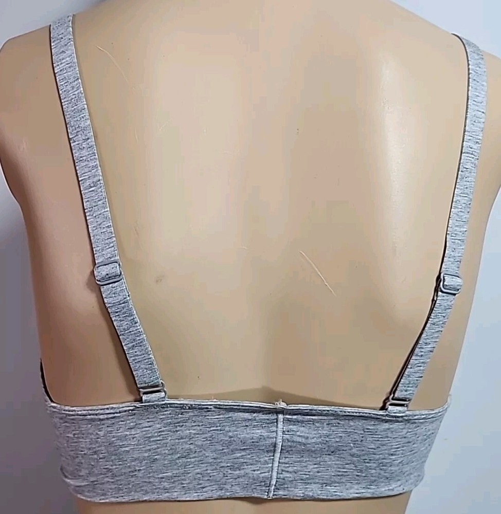 SPANX Cotton Comfort Bralette Size M Grey