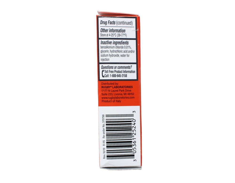 Rugby Ketotifen Eye Drops 3 Pack - 0.17oz Itch Relief Solution