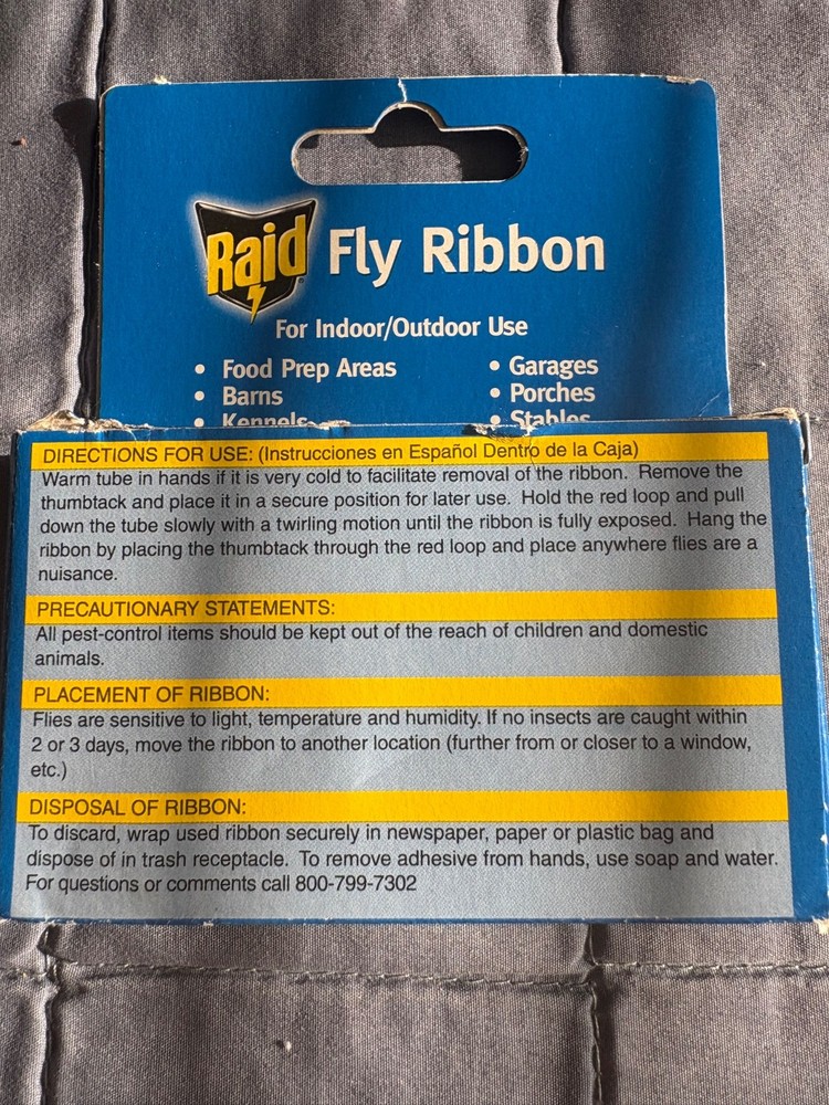 RAID FLY RIBBON 4 PACK - NEW
