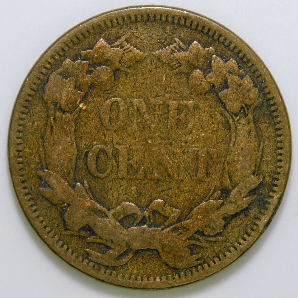 1858-SL Flying Eagle Cent VG k496