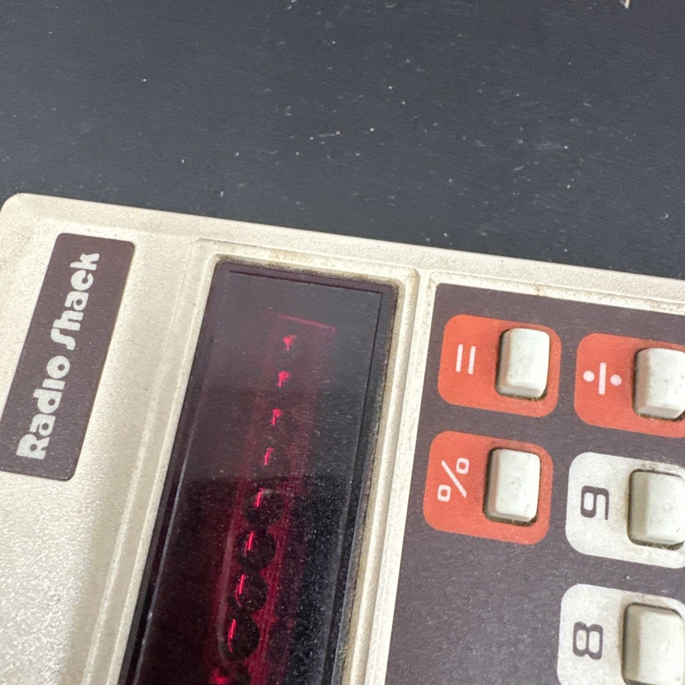 Radio Shack EC220 Vintage Calculator Working