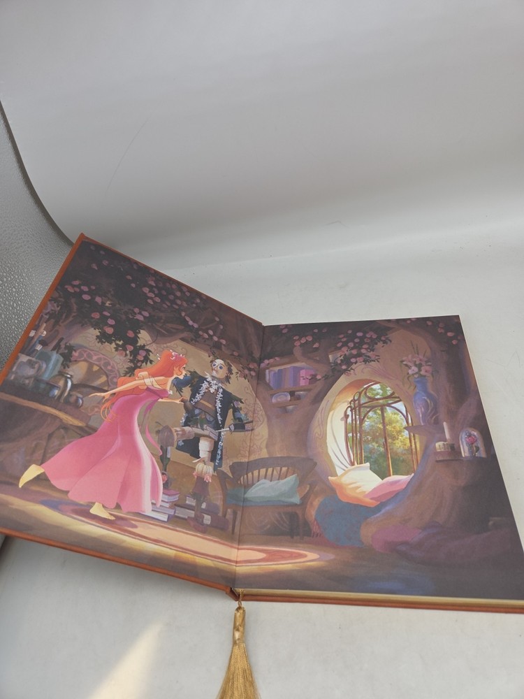 Disney Store Enchanted A4 Journal Hard Back Large Lined Note Book Gold Foiled