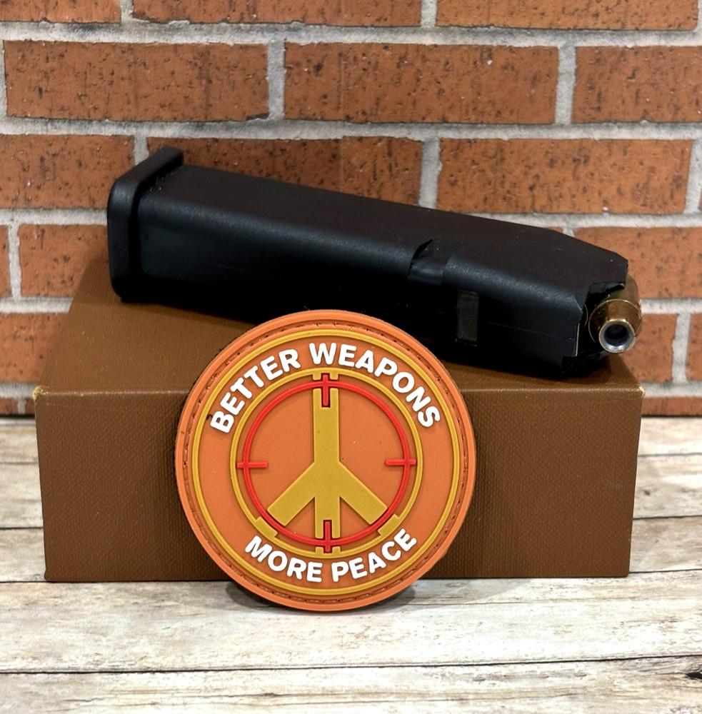 Tactical PVC Patch - Better Weapons More Peace Patch - Gun Morale Patch