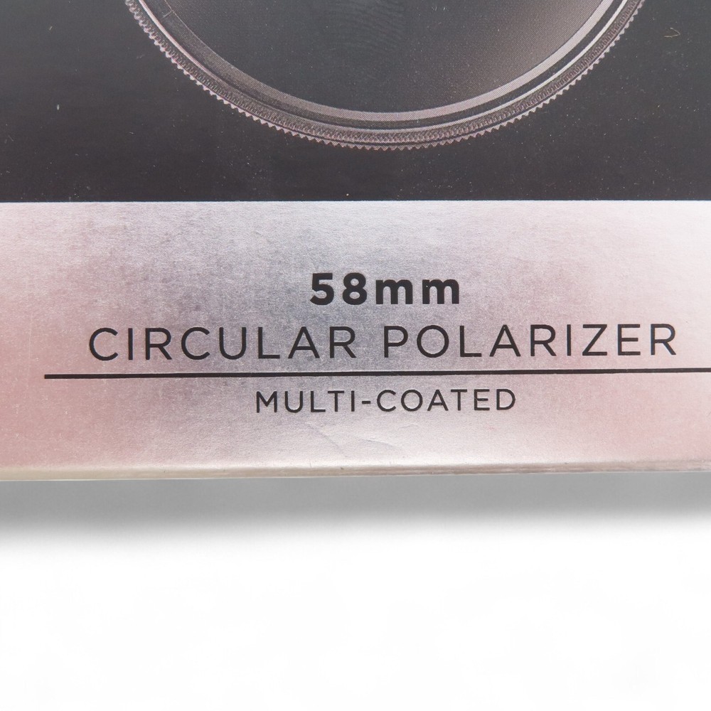 Platinum 58mm Circular Polarizer Multi Coated PT-MCCP58 New