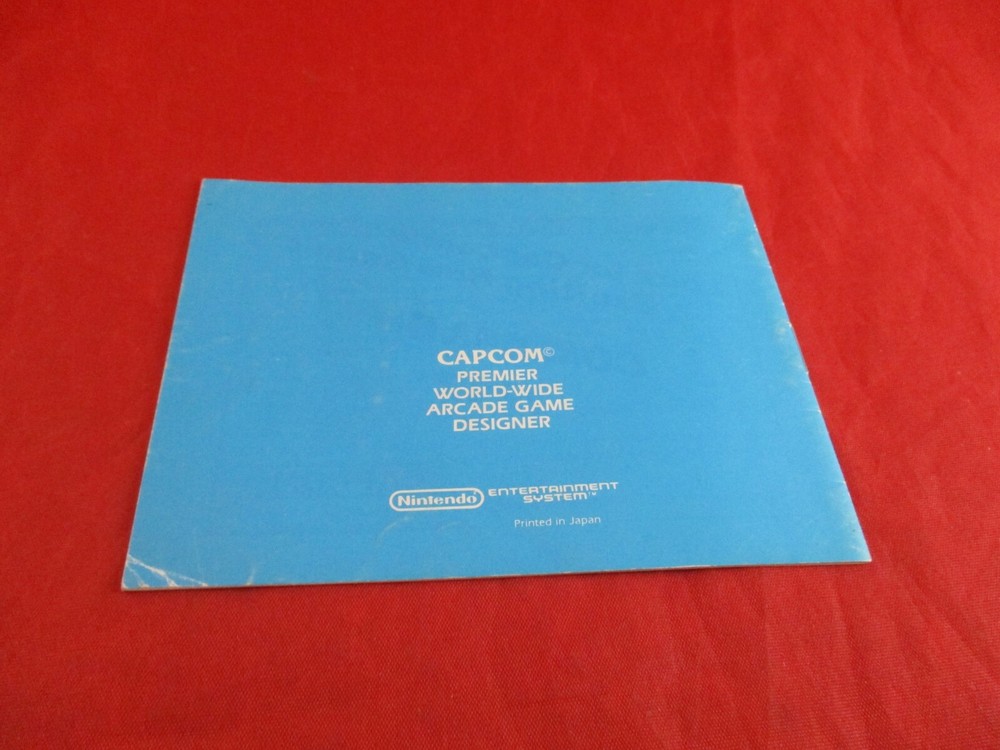 Ghosts 'N Goblins Nintendo NES Instruction Manual Booklet ONLY