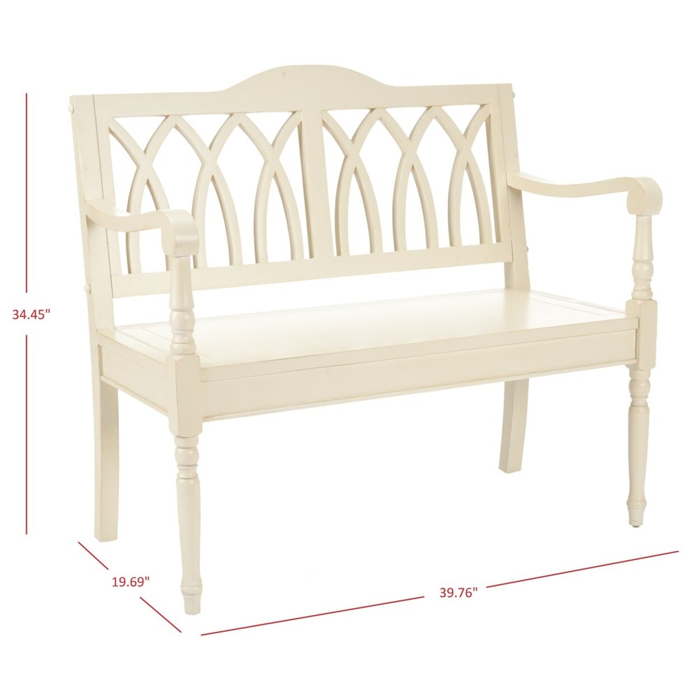 SAFAVIEH Benjamin Bench | Barley |