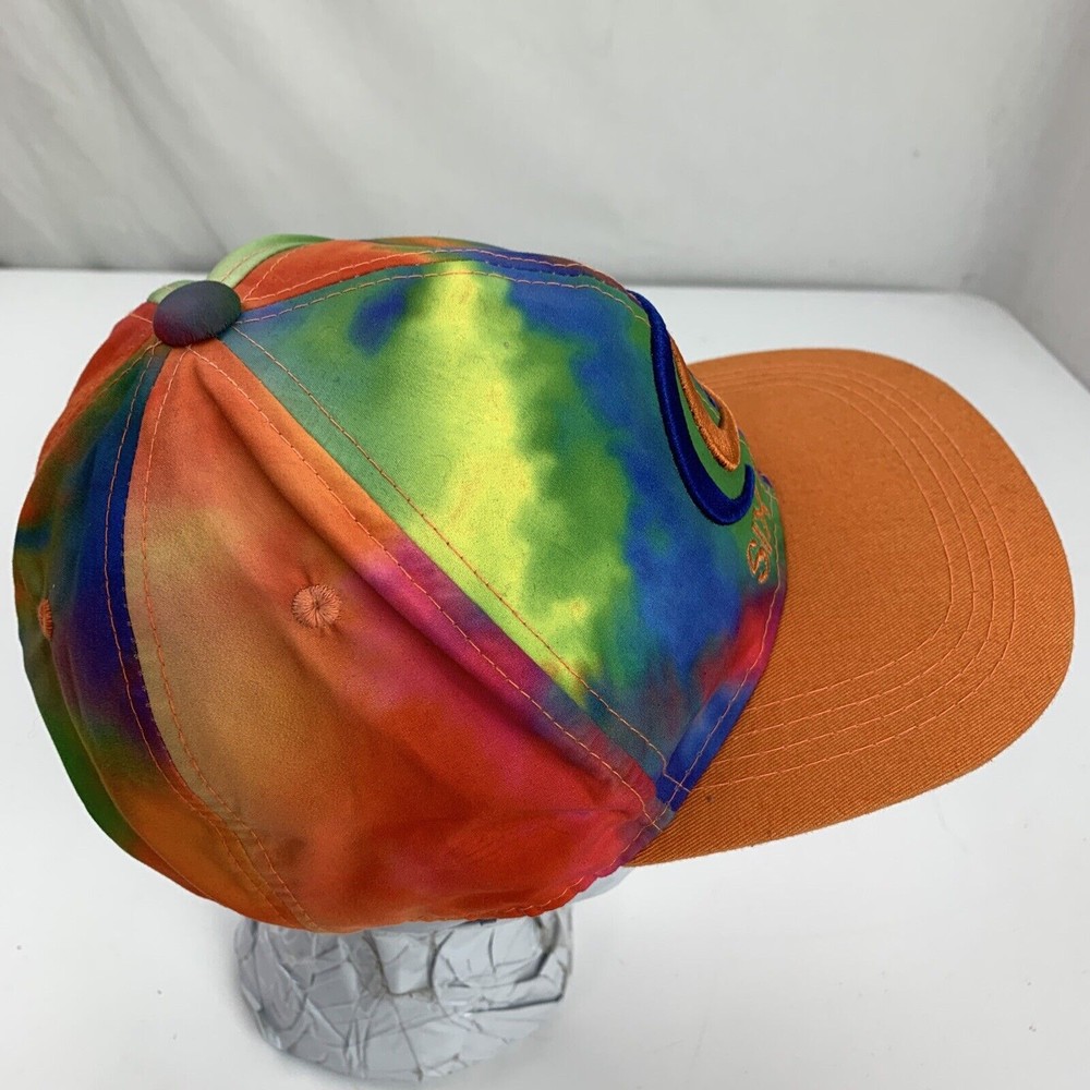 Six Flags Kids Tie Dye Ball Cap Hat Adjustable Baseball