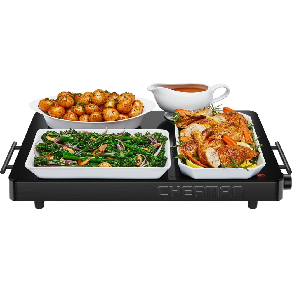 Warming Tray with Adjustable Temperature Control, Perfect For Buffets, Restau...