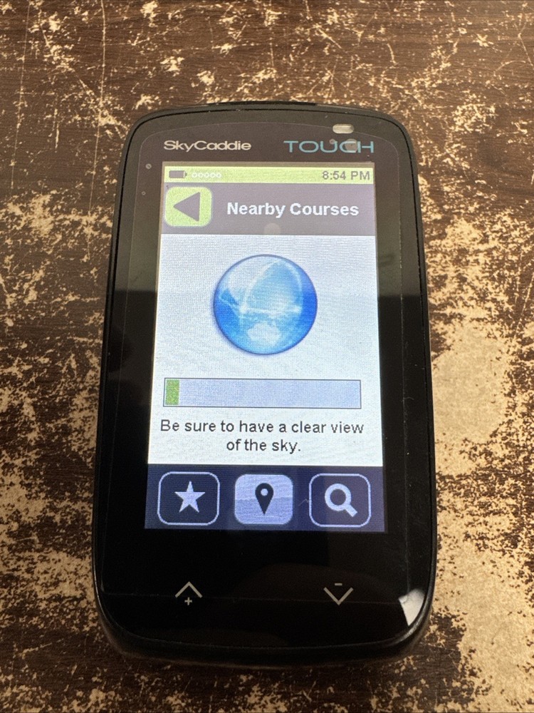 SkyCaddie Touch Screen Golf GPS Distance Range Finder Tracker **Tested**