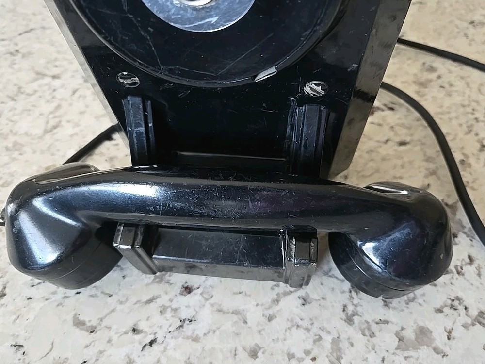 Vintage Automatic Electric Monophone Single Push Button Wall Phone Untested