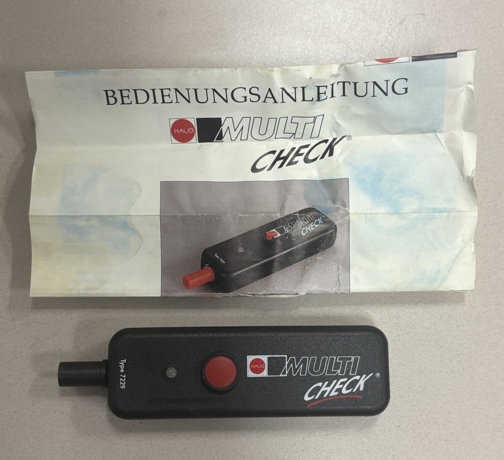 HAUG  MULTI CHECK  Multicheck  Type 7229