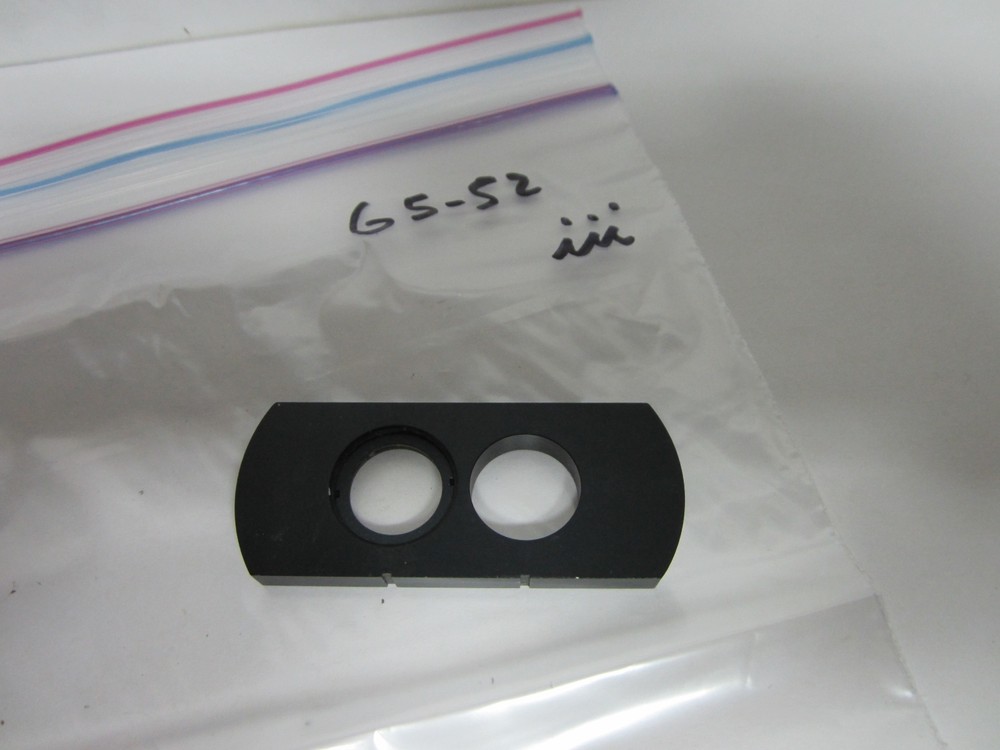 MICROSCOPE POLARIZER SLIDE LEITZ WETZLAR OPTICS BIN#G5-52