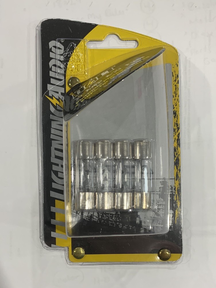 Lightning Audio 30 Amp AGU Fuses. Four Pack