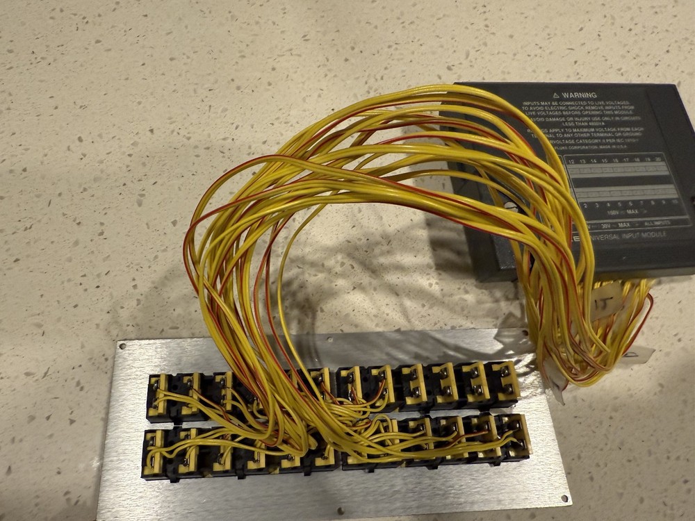 2645A Fluke Universal Input Module with Omega Thermocouple Panel (Used/Untested)