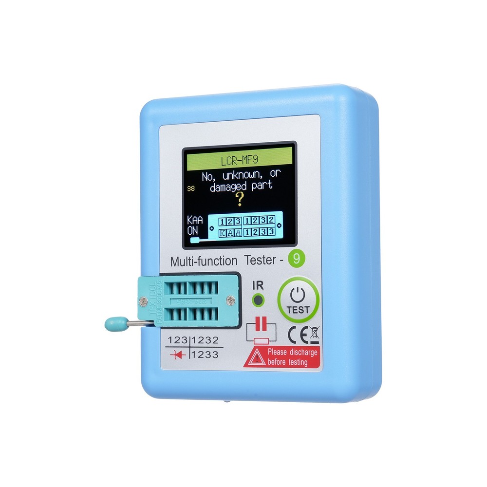 MF9 1.8'' TFT LCD Display Multi-meter Transistor Tester Diode Triode