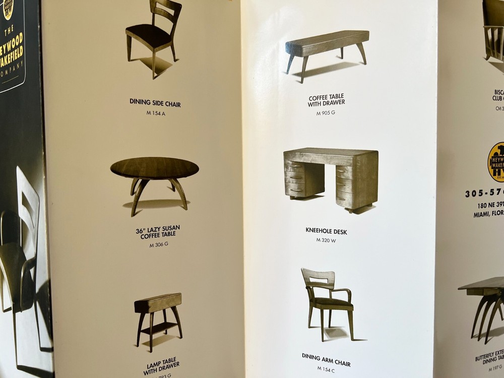 Heywood Wakefield Catalog MIAMI Mid Century Modern Classics