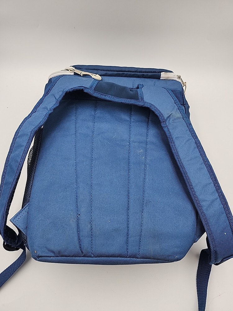Dark Blue Portable Backpack Cooler