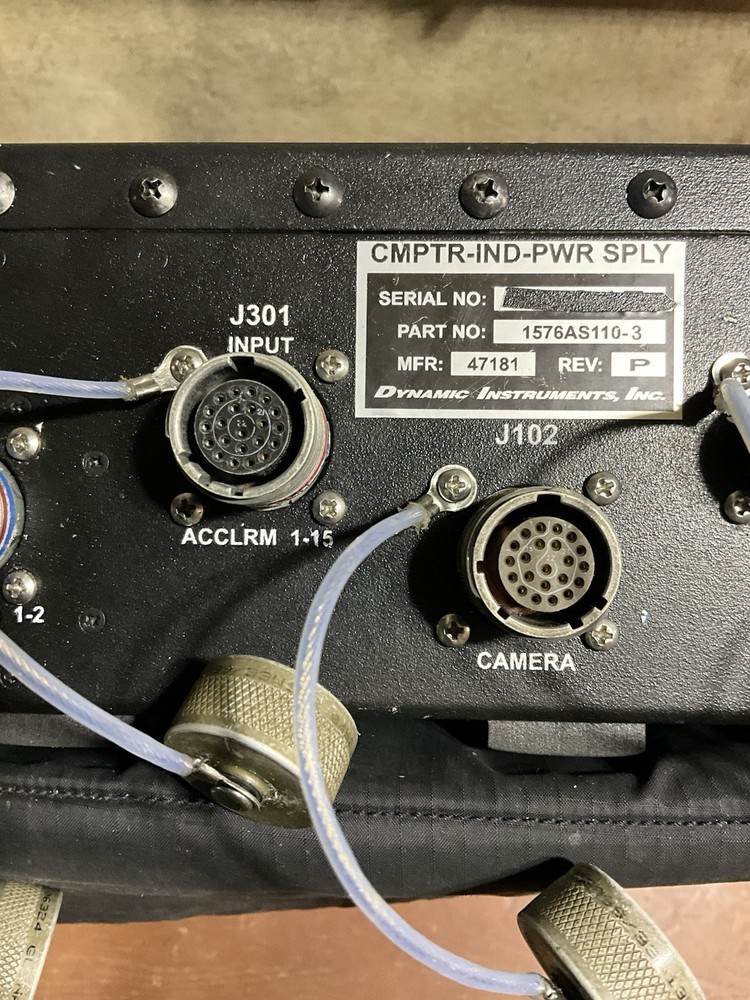 ACES SYSTEM DYNAMIC INSTRUMENTS VIBRATION ANALYZER DI-137 DOES NOT POWER ON