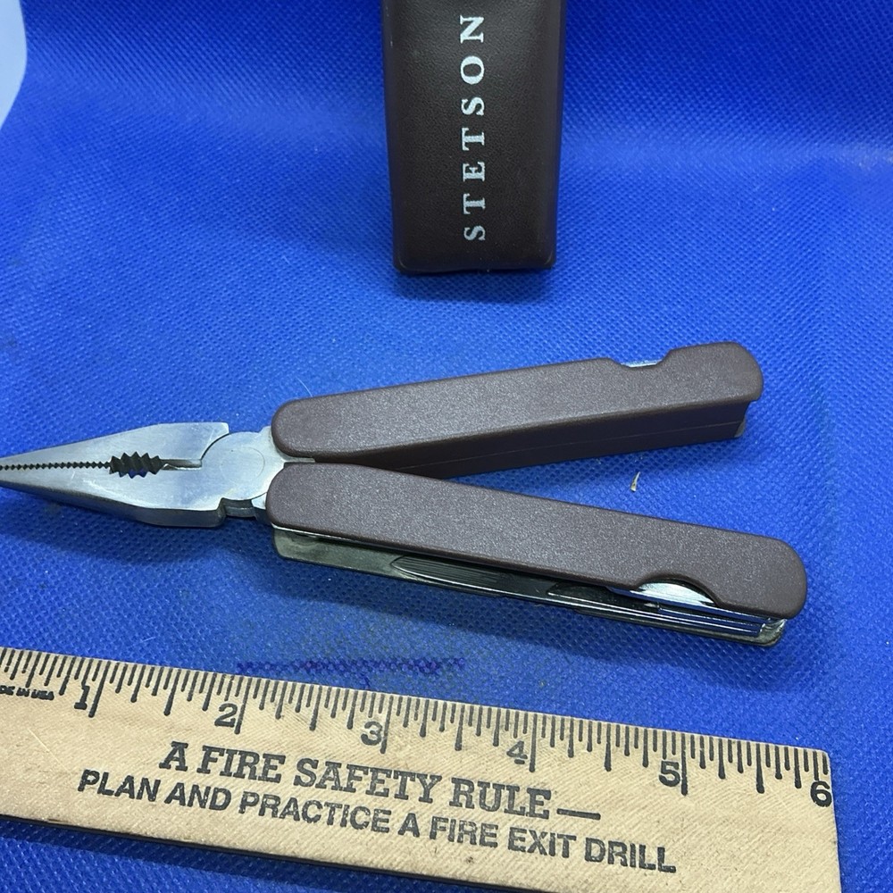 Vintage Stetson Mens Multitool With Case