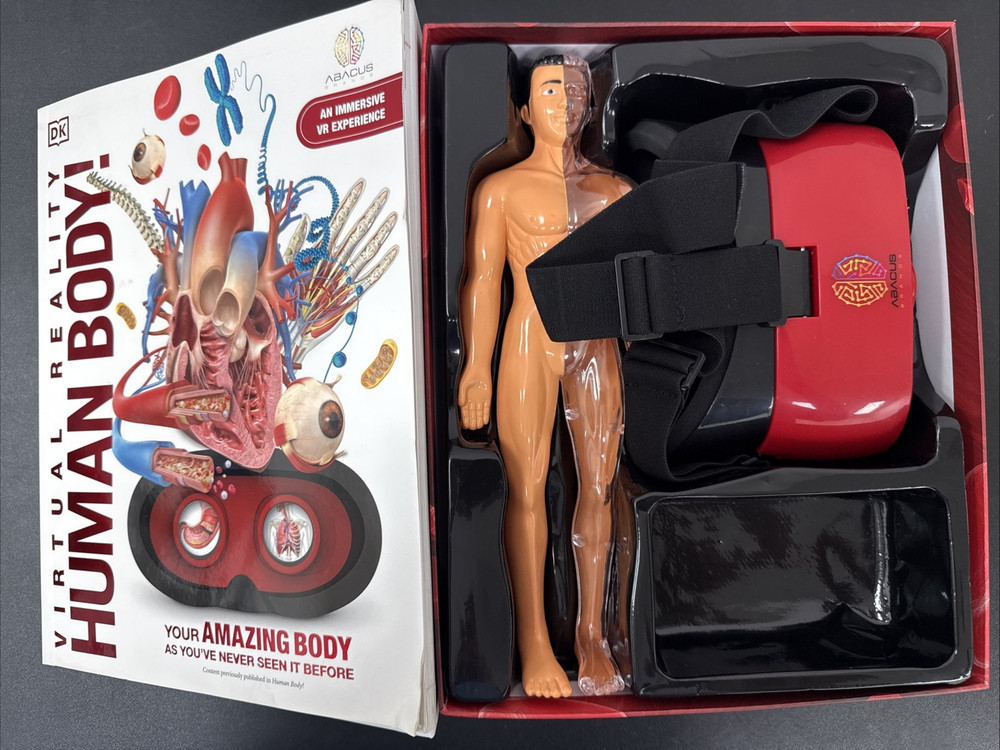 Abacus Brands Virtual Reality Human Body Learning Activity Set VR Goggles