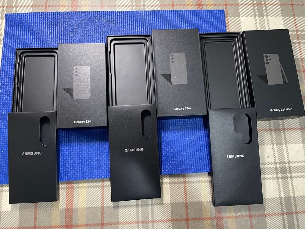 NEW s24 models Samsung galaxy empty boxes without any accessory empty box