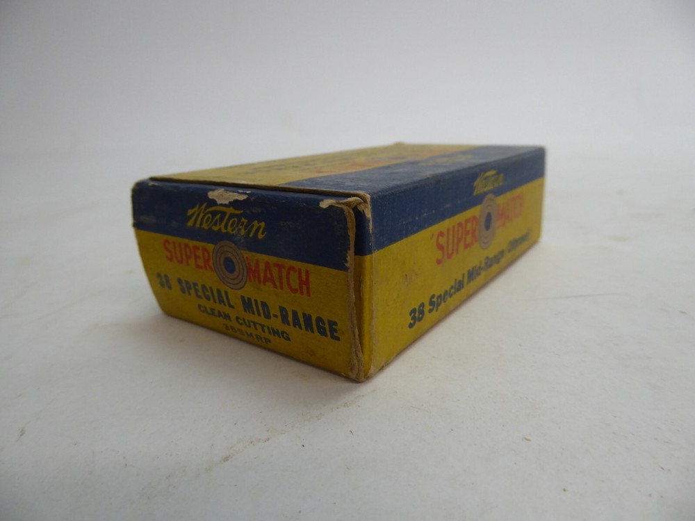 Western Super Match 38 Special Mid-Range Empty Box