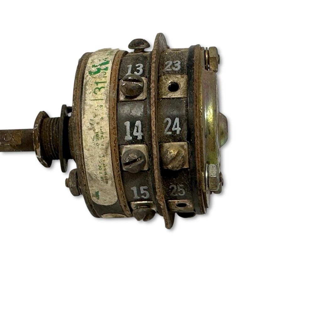 Vintage Electronic Rotary Switch - Multi-Pole, Multi-Position