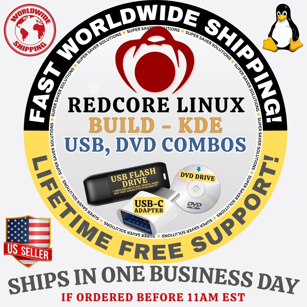 REDCORE LINUX OS | LATEST RELEASE AMD64 ISO BUILDS | KDE LXQT QTILE | DVD, USB