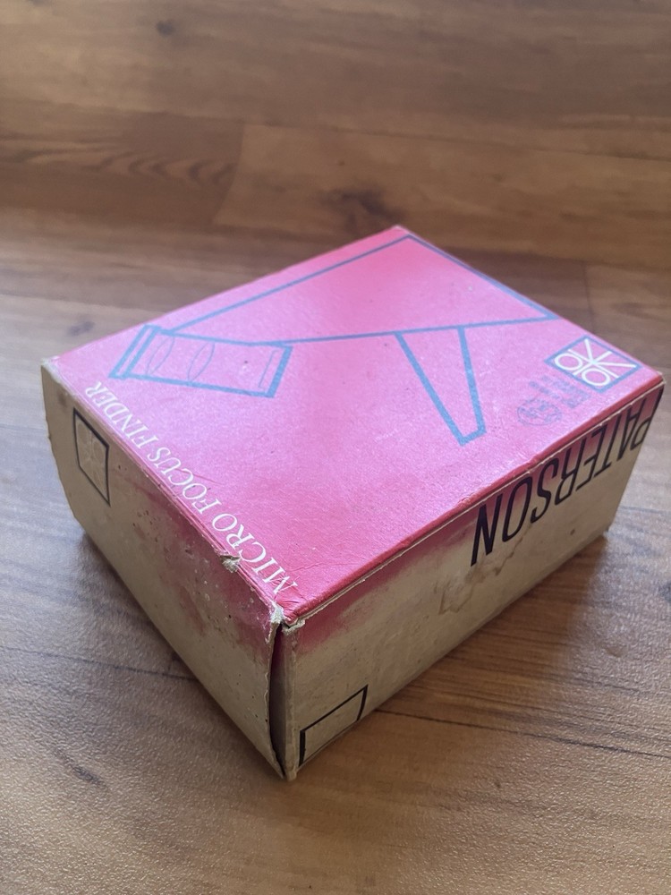 Vintage Paterson Micro Focus Finder Boxed