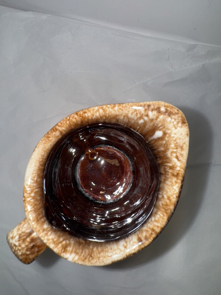 HULL Pottery Pitcher Brown creamer