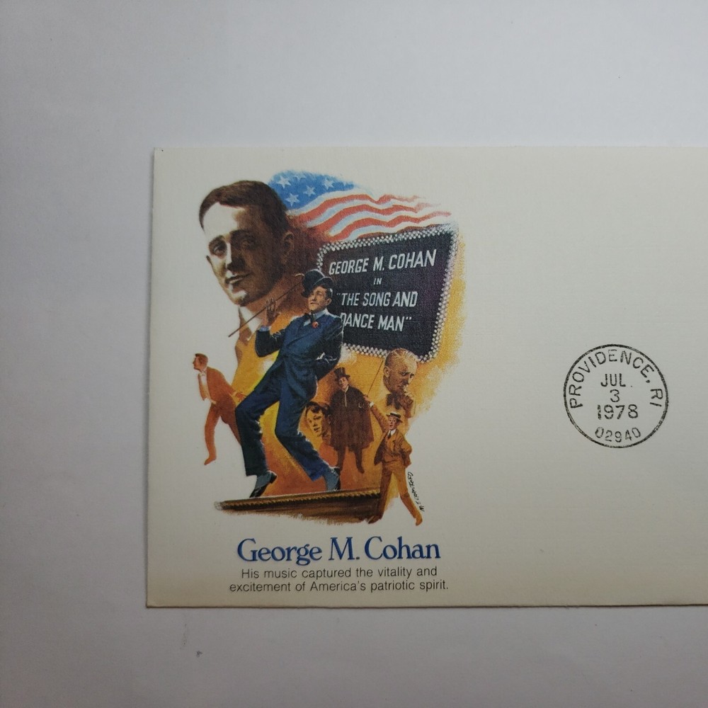 First Day Covers 1978 George M Cohan