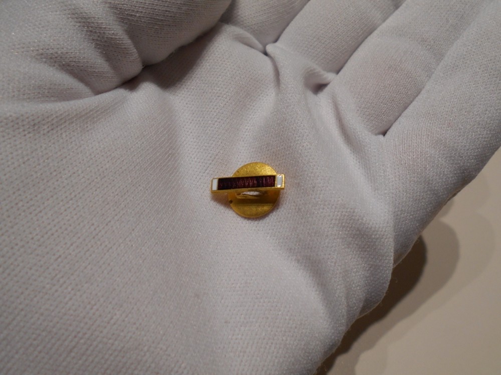 Original & Authentic WWII ~ PH ~ Lapel device ~ Fire enamel make.