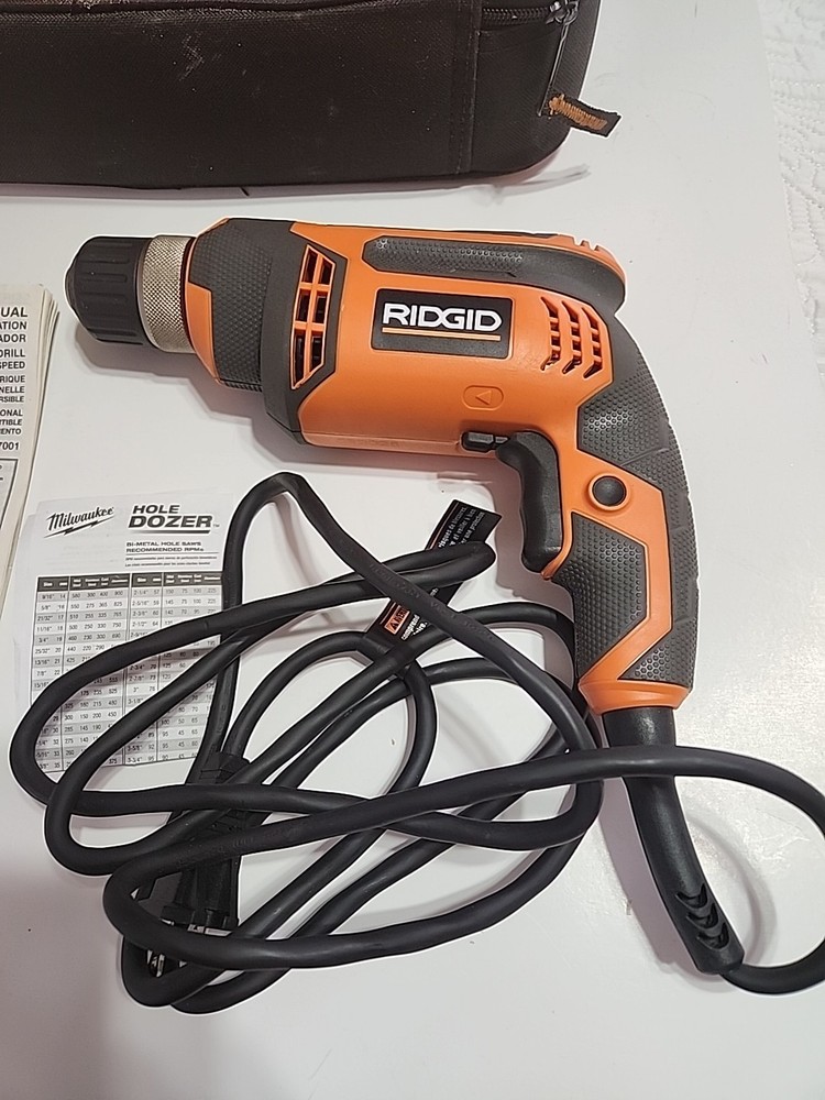 Drill Power 3/8 With Case