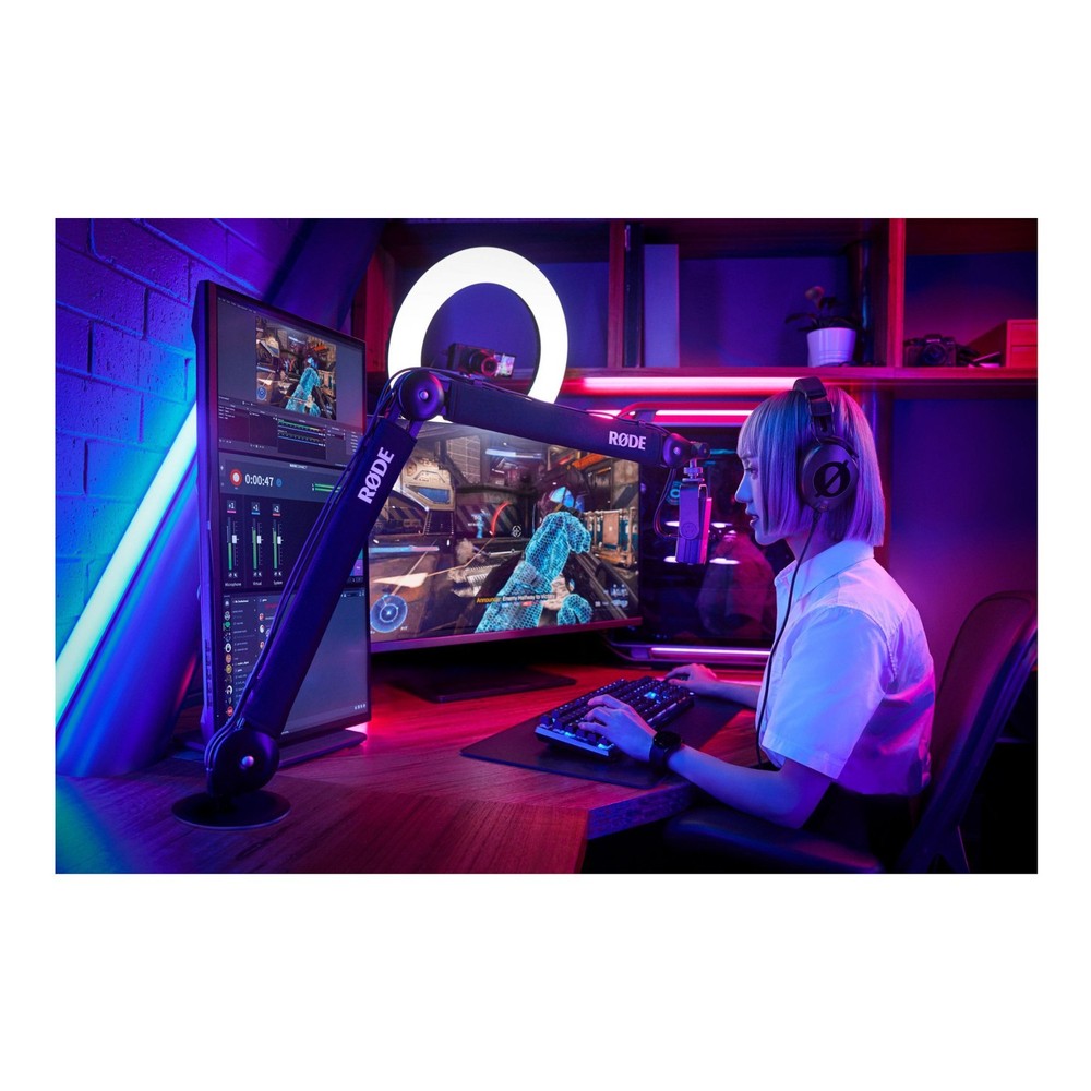 RODE PSA1+ Professional Studio Boom Arm with Precise Positioning (Blue)