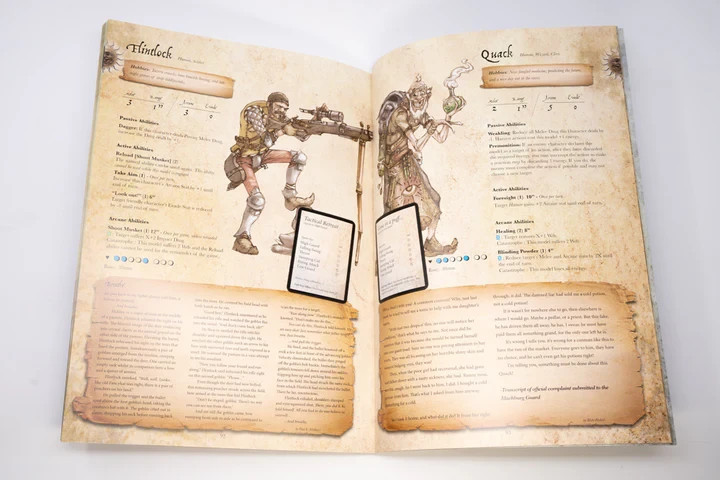 PRE-ORDER | Moonstone Rulebook (v1.3 Edition) | Hardback Core Rules & Lore