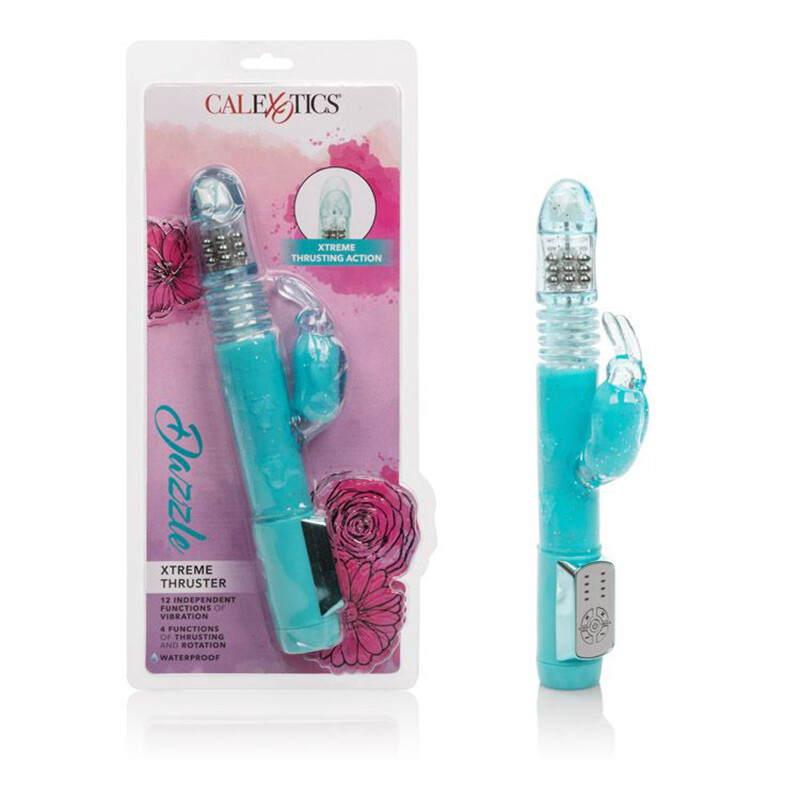 Dazzle Xtreme Thruster Multi Function Massager w/ Rotating Shaft Vibrator Vibe