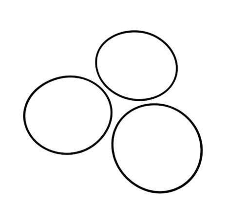 NEW O-RING 3PC KIT 5.5 x 0.165"PENTEK 151362 REPLACEMENT