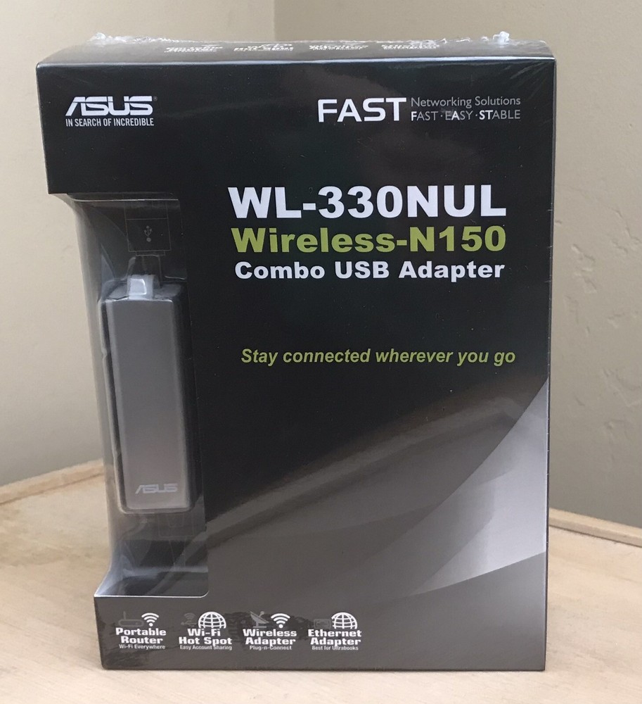 ASUS Wireless-N150 Combo USB Adaptor WL-330NUL