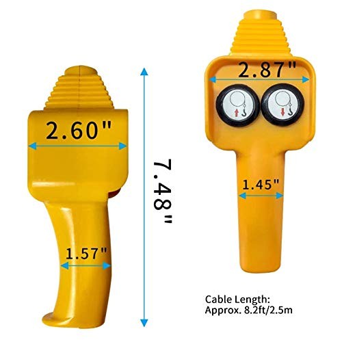 Winch Control Handle, Winch Wired Controller Hand Control Assembly Push