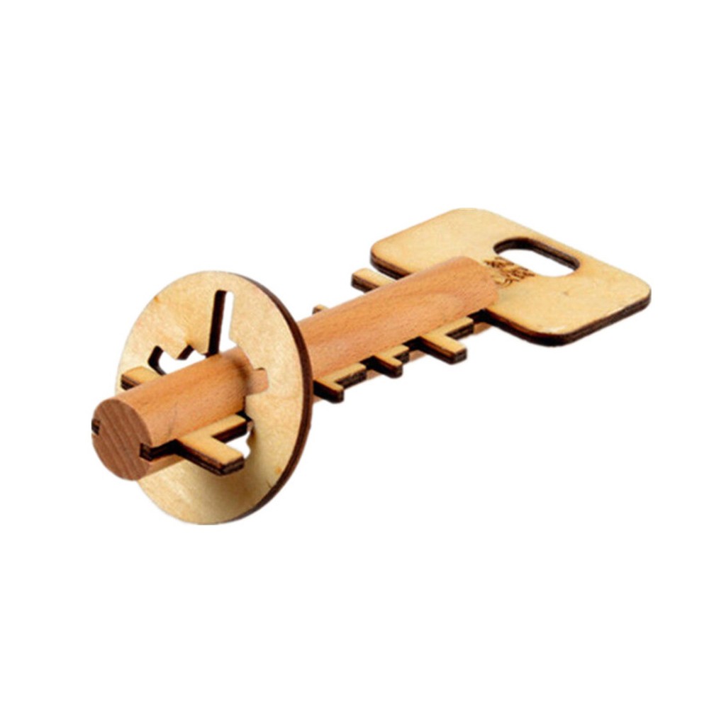 Educational Creative Kids Toy Intelligence Development Games Puzzle Unlock Key A