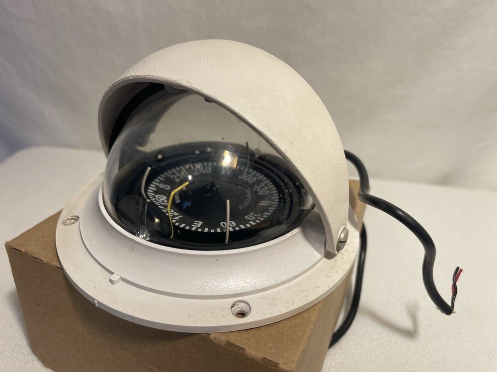 Vintage Ritchie Danforth Globebalance F-82W Flush Mount