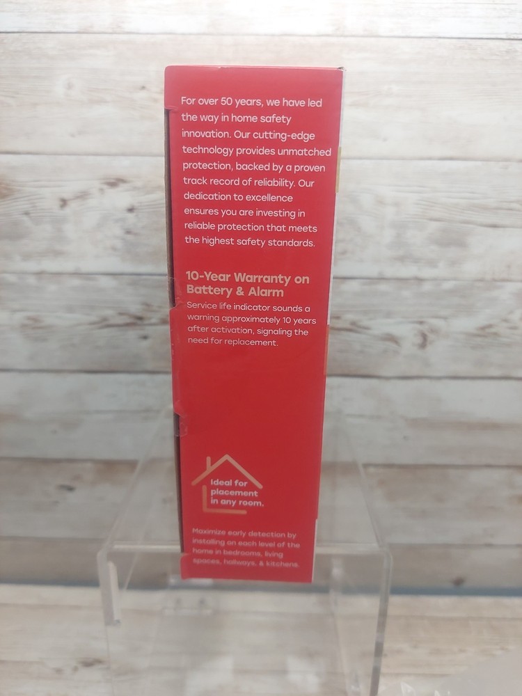 Universal Security Instruments 1 Pack 2 In 1 Smoke&Fire Alarm